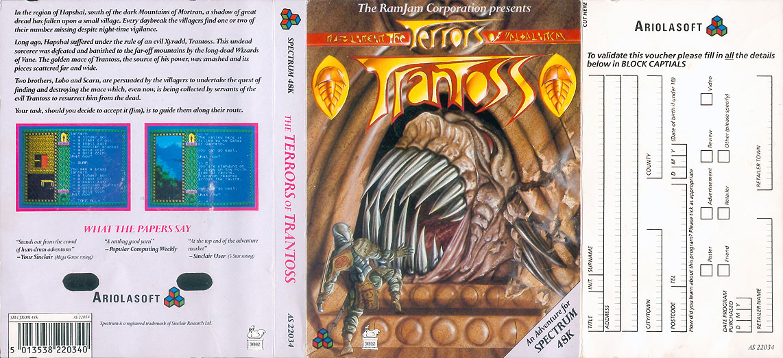 The Terrors of Trantoss image 1